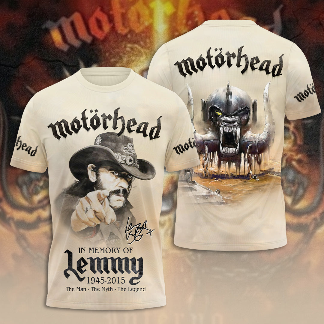 Motörhead x Lemmy Kilmister 3D Apparel – MAITM 4326