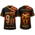 Mountaineers Firefighter Never Forget 9 11 2026 Jersey