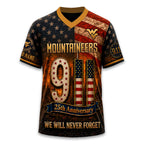 Mountaineers Firefighter Never Forget 9 11 2026 Jersey