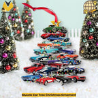 Muscle Car Tree Christmas Ornament