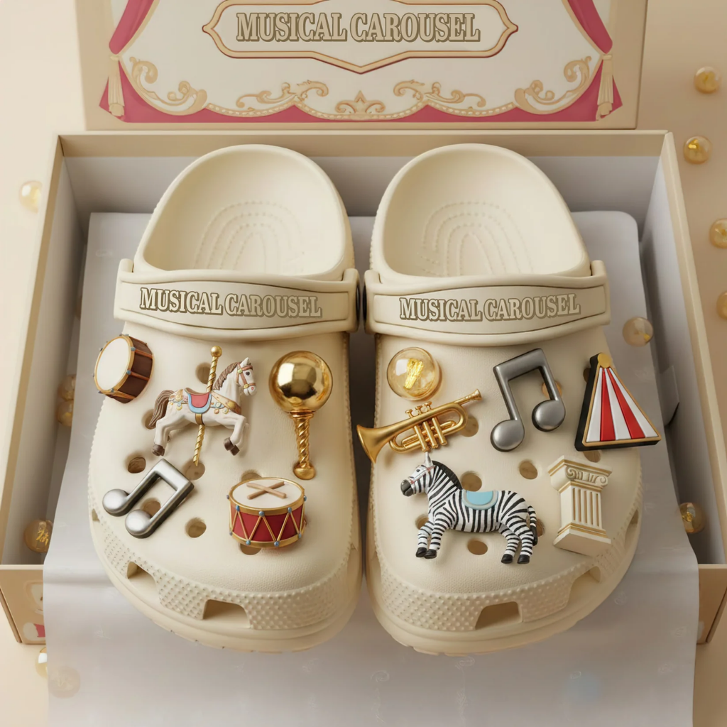 Musical Carousel Crocband Charms Crocs 2026