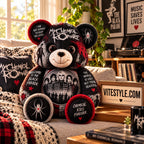 My Chemical Romance Bear Custom Shaped Pillow