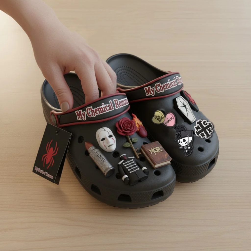 My Chemical Romance Crocs Charms