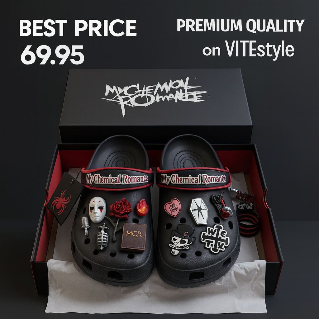 My Chemical Romance Crocs Charms