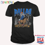 NBA Dallas Mavericks Skeleton Basketball T Shirt