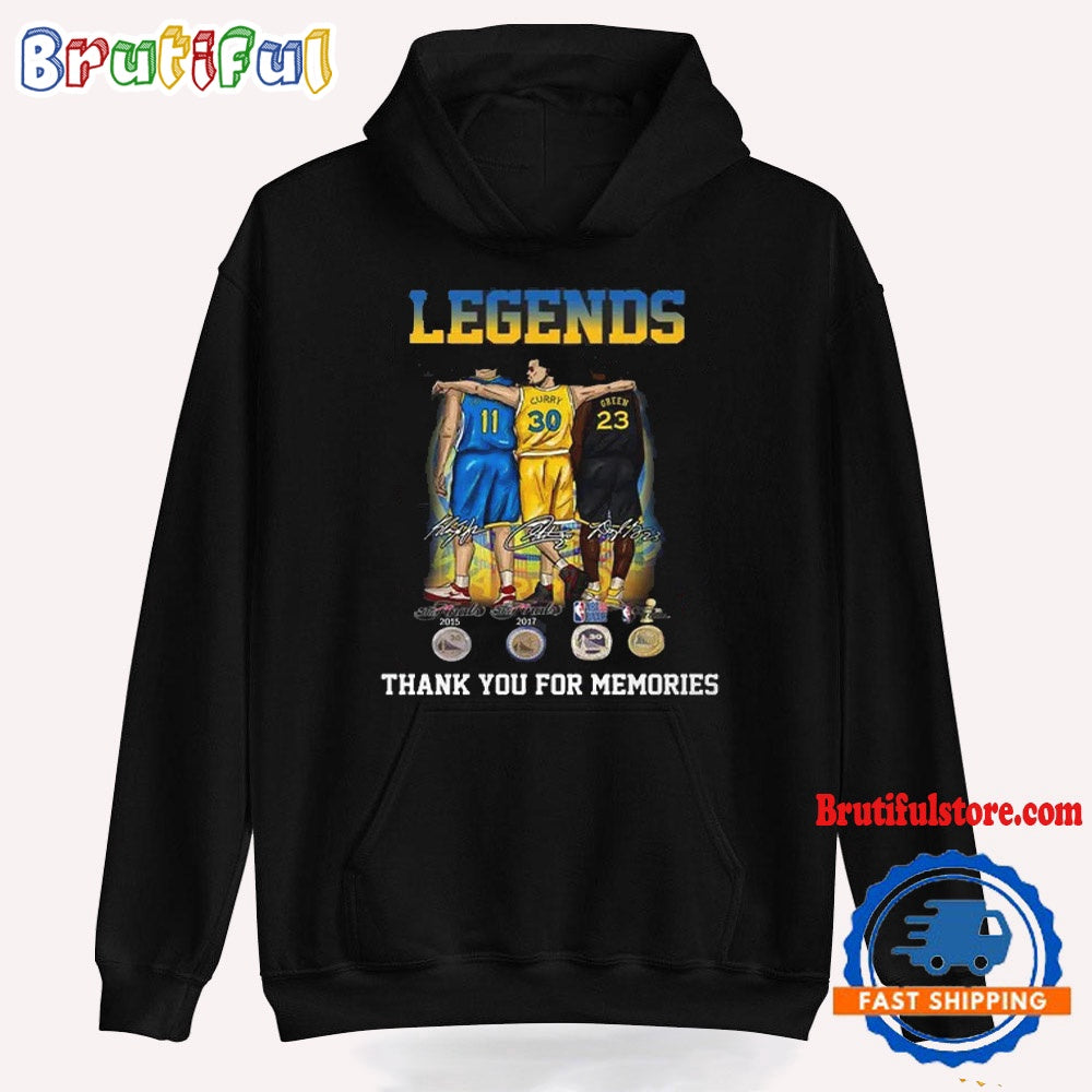 NBA Stephen Curry Basketball Legends Signature Hoodie Shirt