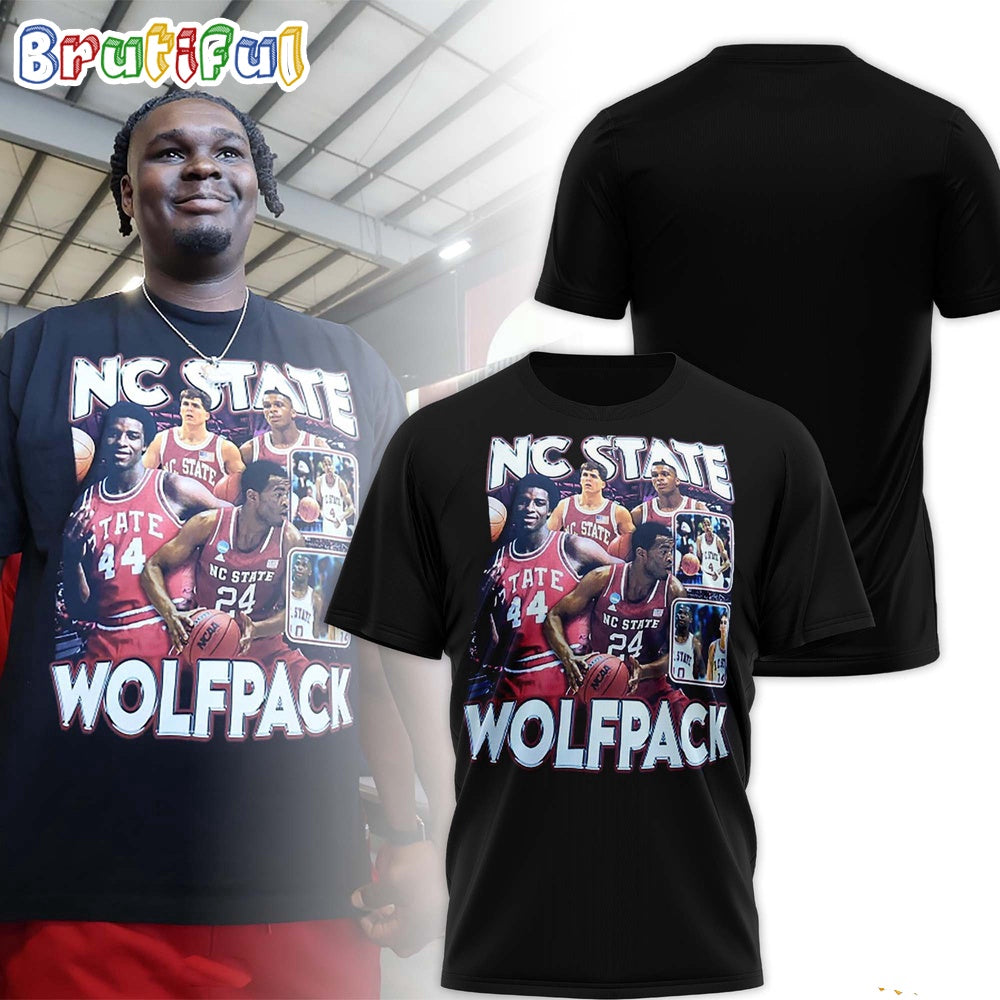 NC State Wolfpack NCAA Men’s Basketball 2024 T Shirt