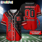 NCAA NC State Wolfpack Baseball Jersey, Custom Sport Jersey Shirt