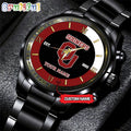 NCAA Oklahoma Sooners Black Fashion Watch