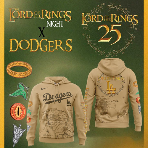 The Lord of the Rings Night x Dodgers 25th Anniversary Hoodie