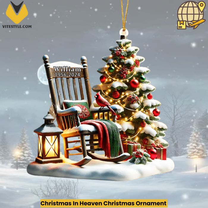 Christmas In Heaven Christmas Ornament