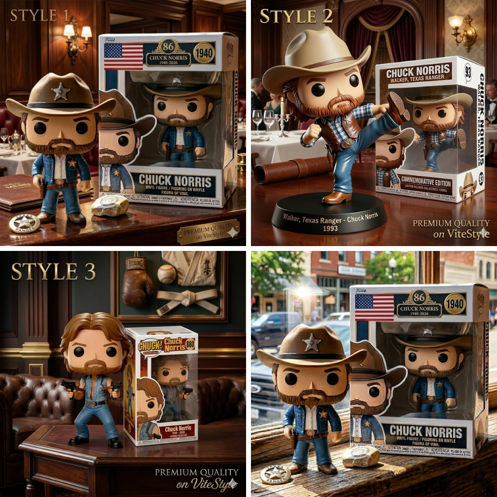 NEW Chuck Norris Funko Pop! Doll