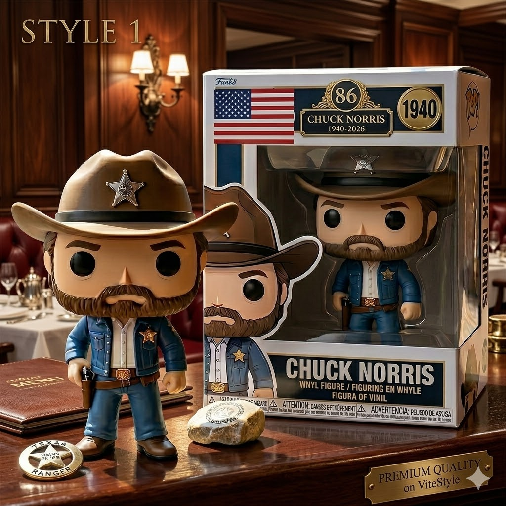 NEW Chuck Norris Funko Pop! Doll