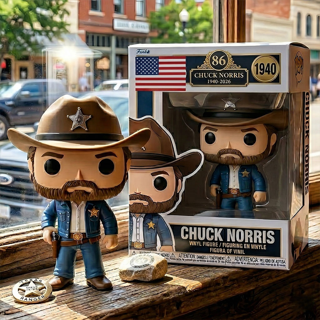 NEW Chuck Norris Funko Pop! Doll