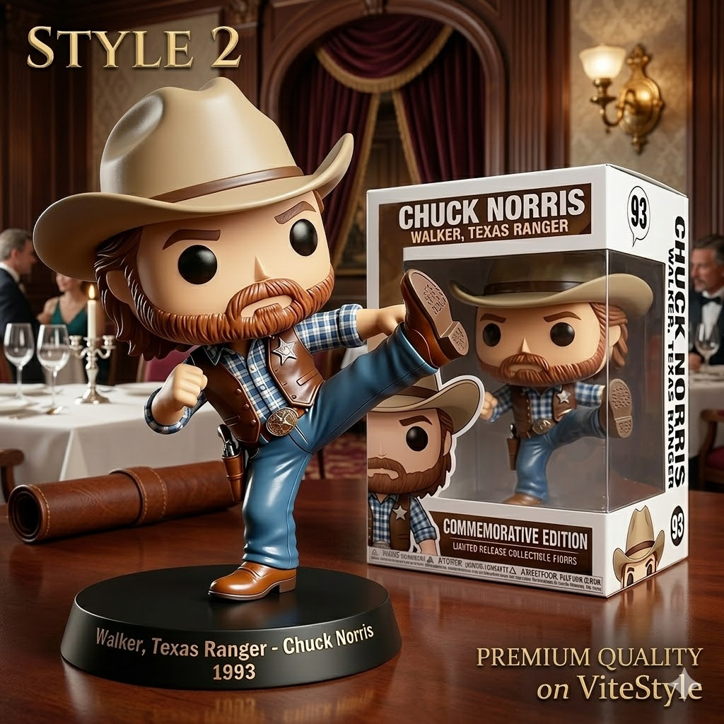 NEW Chuck Norris Funko Pop! Doll