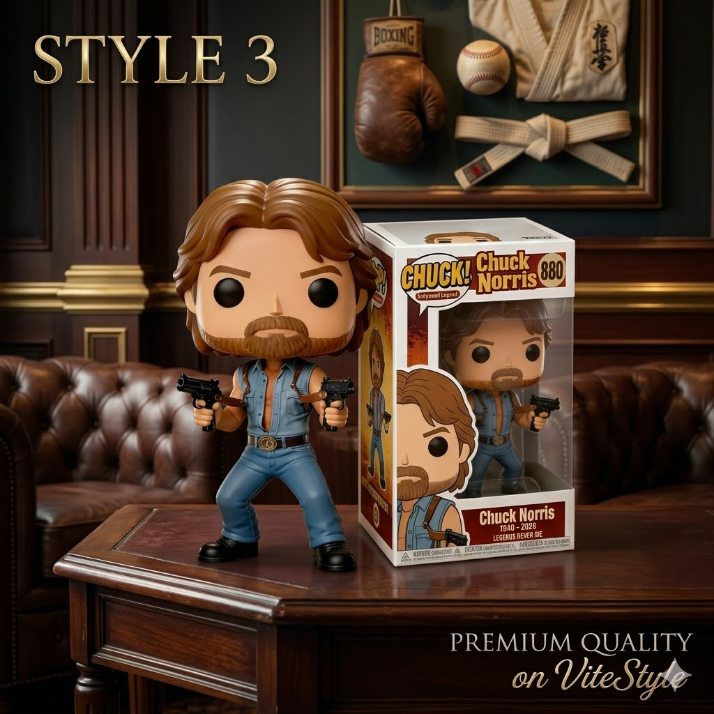 NEW Chuck Norris Funko Pop! Doll
