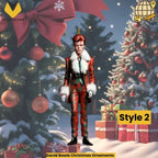 David Bowie Christmas Ornaments