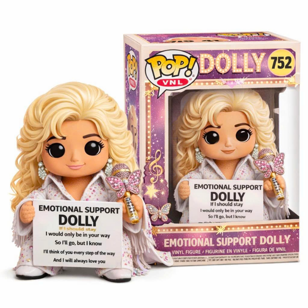 NEW Dolly Patron Emotional Support Pop! Doll