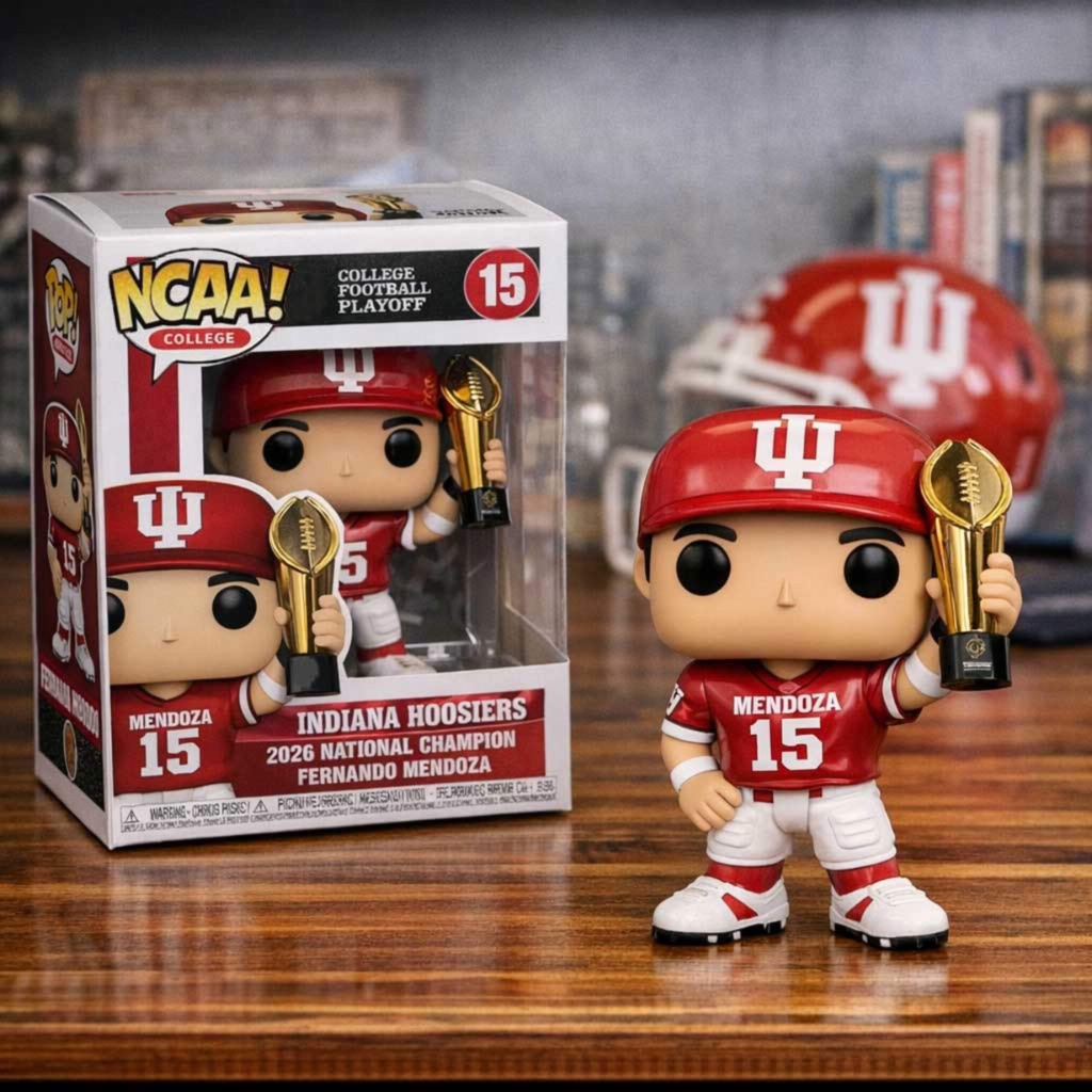 HOT Indiana Hoosiers National Champions 2026 Pop! Figure Doll