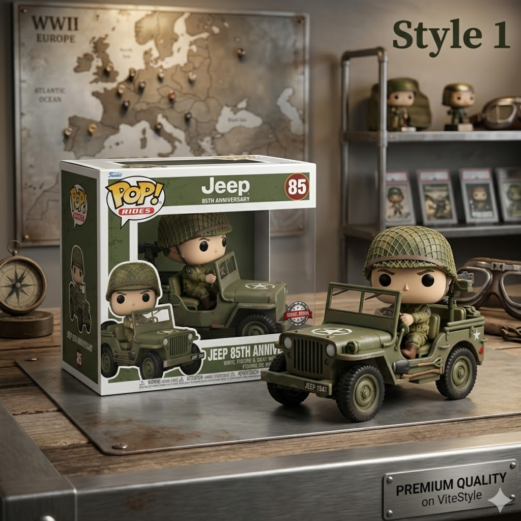 JEEP 85th Anniversary Funko Pop! Figure Doll