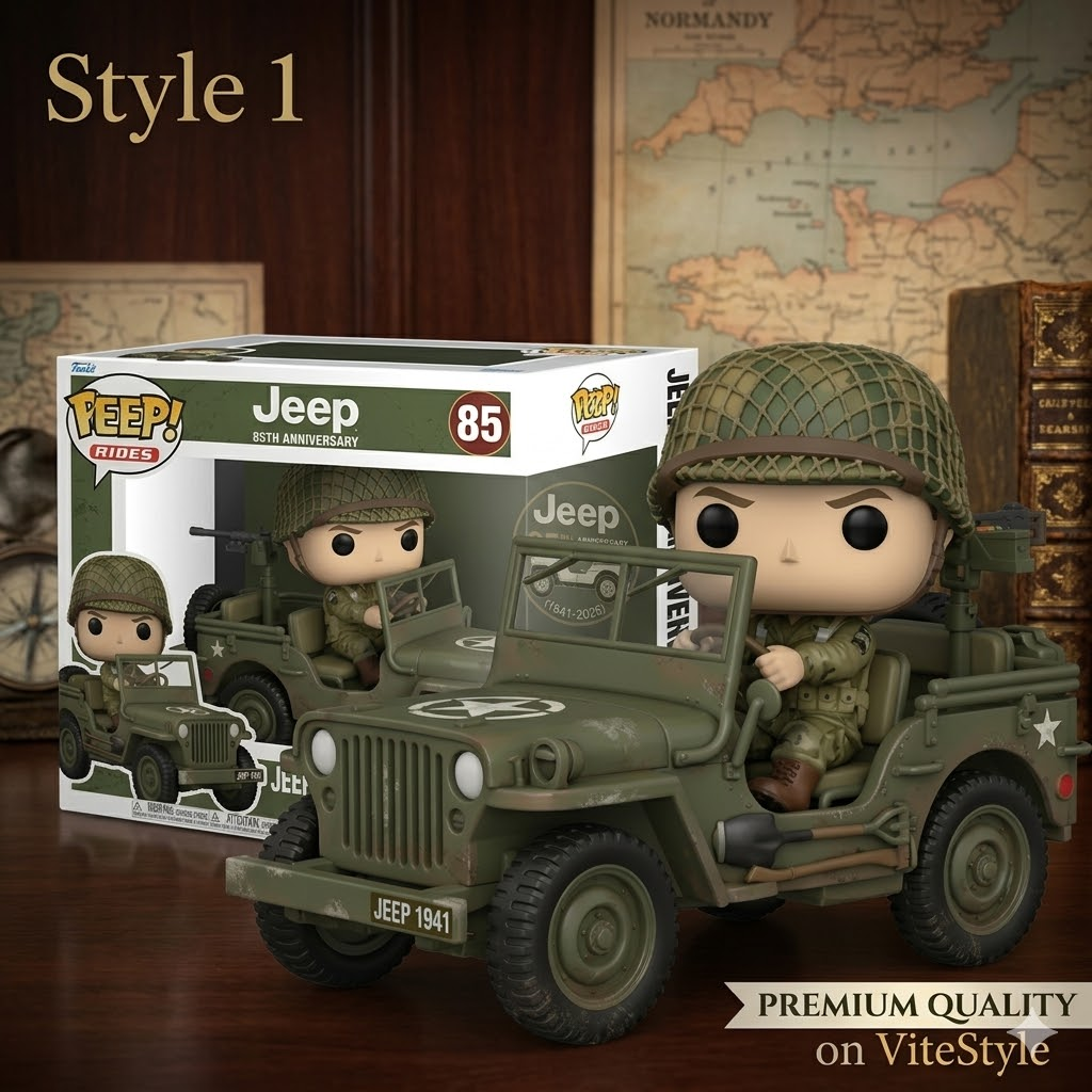 JEEP 85th Anniversary Funko Pop! Figure Doll