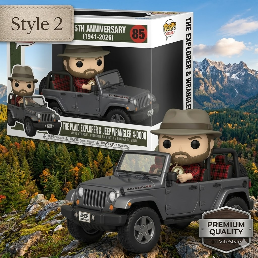 JEEP 85th Anniversary Funko Pop! Figure Doll
