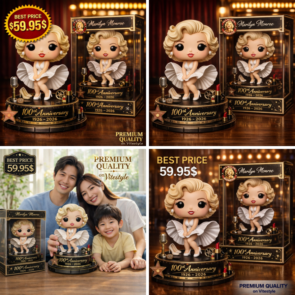 NEW Marilyn Monroe 100th Anniversary POP Figure Doll