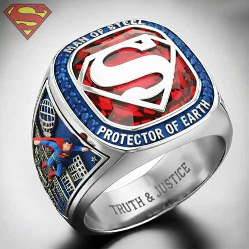 NEW Marvel Superman Ring