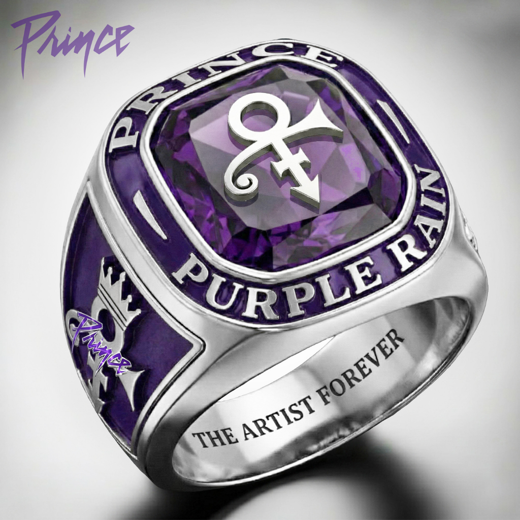 NEW Prince Purple Rain Ring
