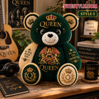 NEW Queen Bear Shaped Pillow