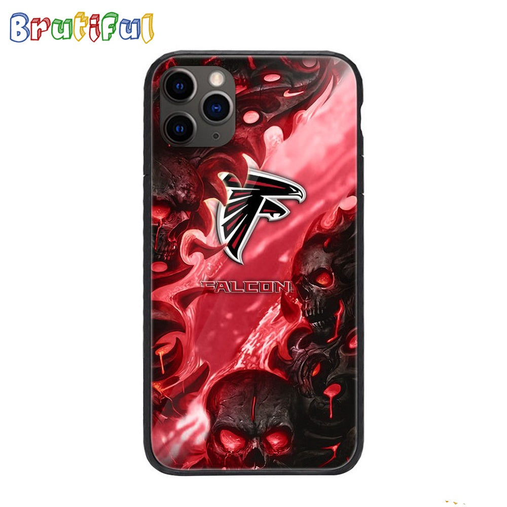 NFL Atlanta Falcons Special Logo Skull Design Phone Case