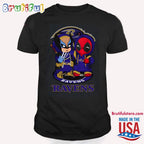 NFL Baltimore Ravens Deadpool T Shirt, Football Deadpool Shirt