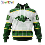 NFL Baltimore Ravens Hoodie Special Design 3D Hoodie St Patrick Day