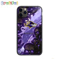 NFL Baltimore Ravens Special Logo Skull Design Phone Case