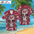 NFL Buccaneers Hawaiian Shirt Sugar Skull Design