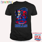 NFL Buffalo Bills Deadpool T Shirt, Football Deadpool Shirt