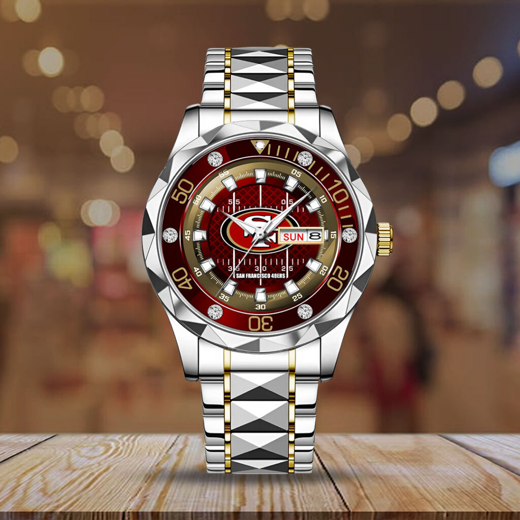 San Francisco 49ers Alloy Luxury Quartz Watch - TMTHU939