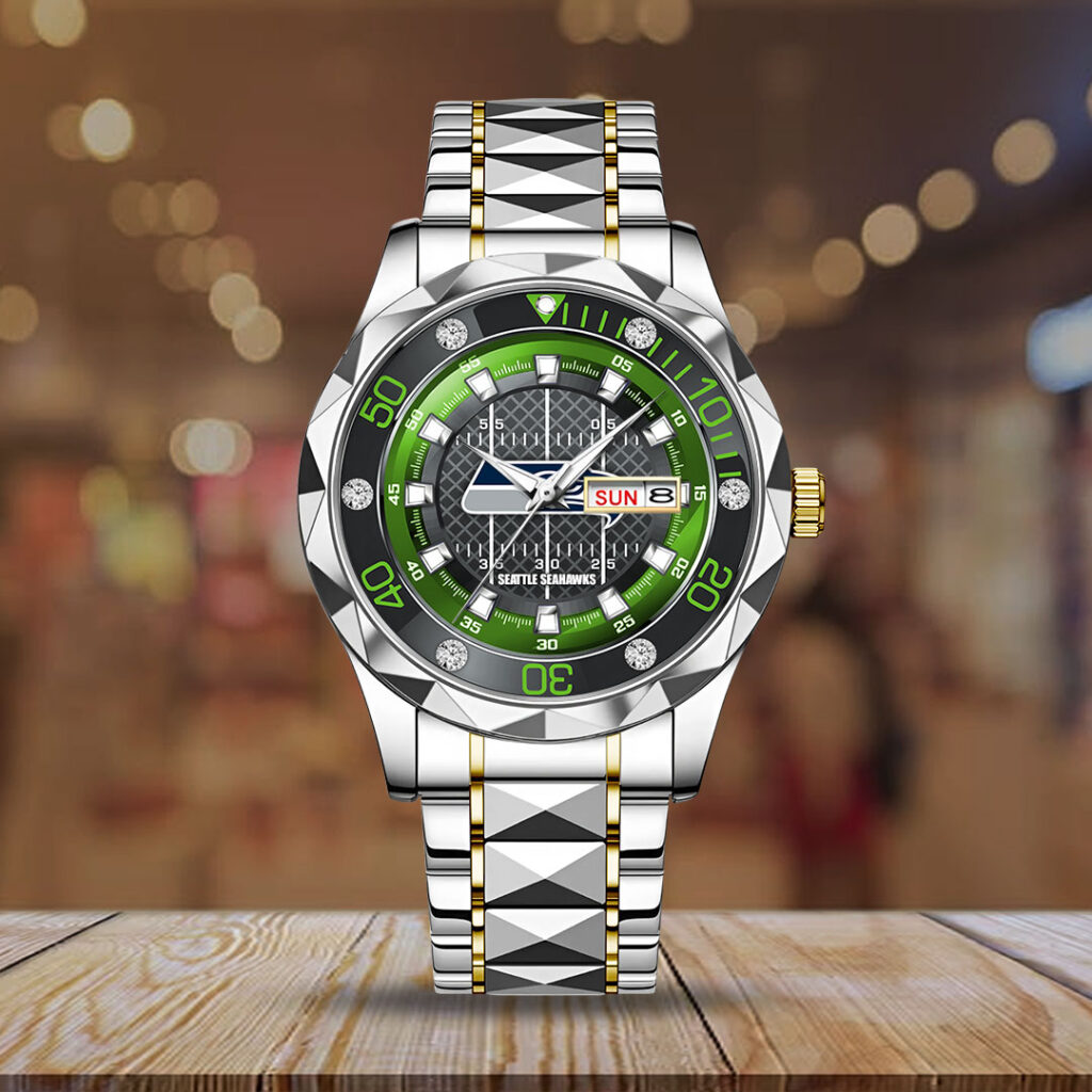 Seattle Seahawks Alloy Luxury Quartz Watch - TMTHU940