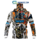 NFL Carolina Panthers Special Fall And Winter Bow Hunting Personalized Hoodie T Shirt
