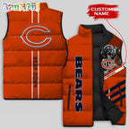 NFL Chicago Bears Damn Right Sleeveless Down Jacket