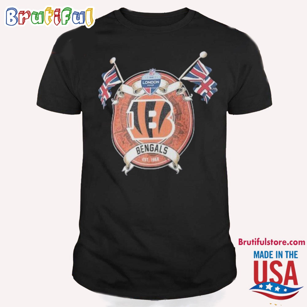 NFL Cincinnati Bengals Rule Britannia T Shirt
