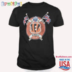NFL Cincinnati Bengals Rule Britannia T Shirt