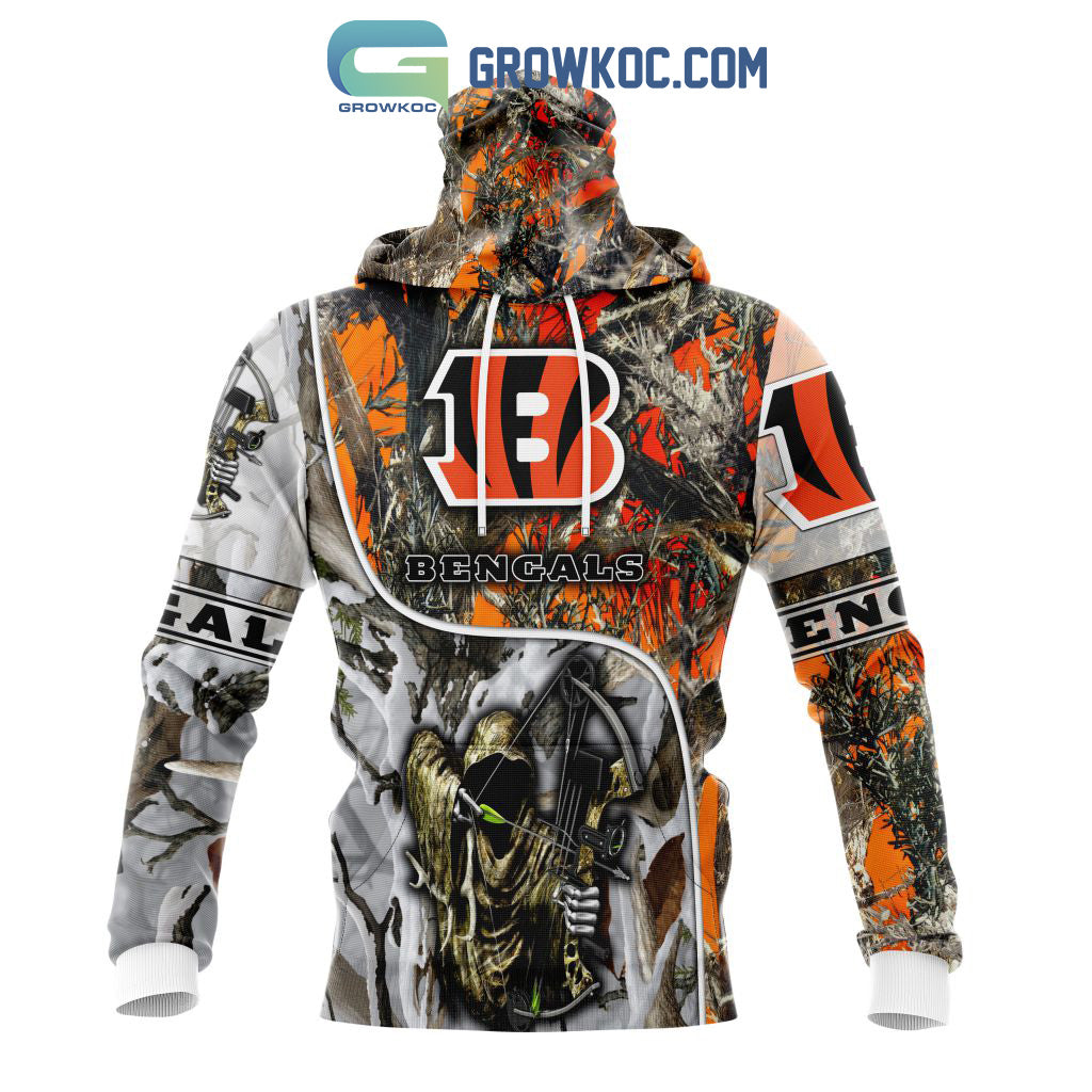 NFL Cincinnati Bengals Special Fall And Winter Bow Hunting Personalized Hoodie T Shirt