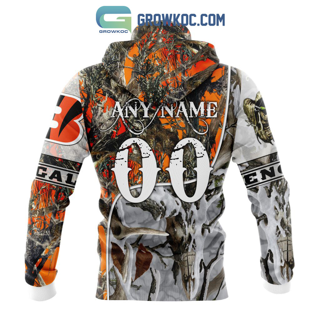 NFL Cincinnati Bengals Special Fall And Winter Bow Hunting Personalized Hoodie T Shirt