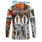 NFL Cincinnati Bengals Special Fall And Winter Bow Hunting Personalized Hoodie T Shirt