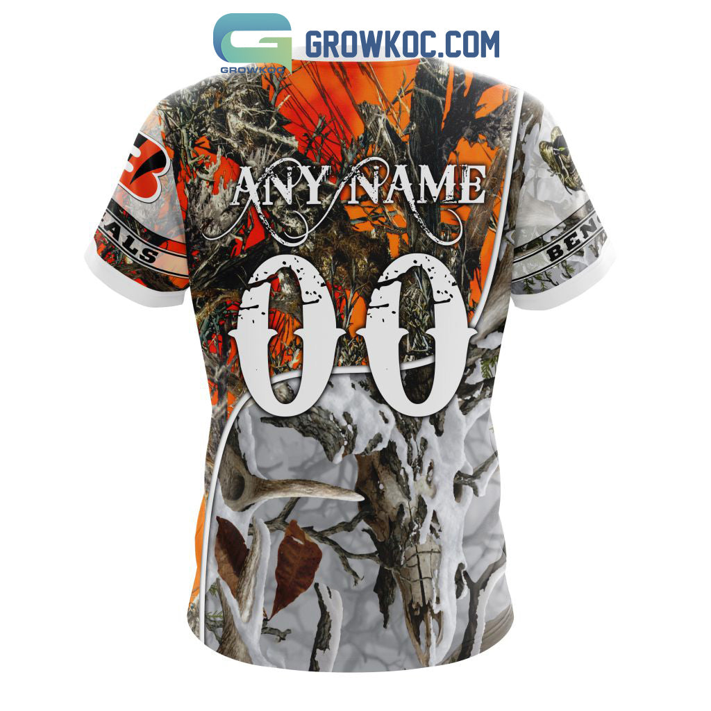 NFL Cincinnati Bengals Special Fall And Winter Bow Hunting Personalized Hoodie T Shirt