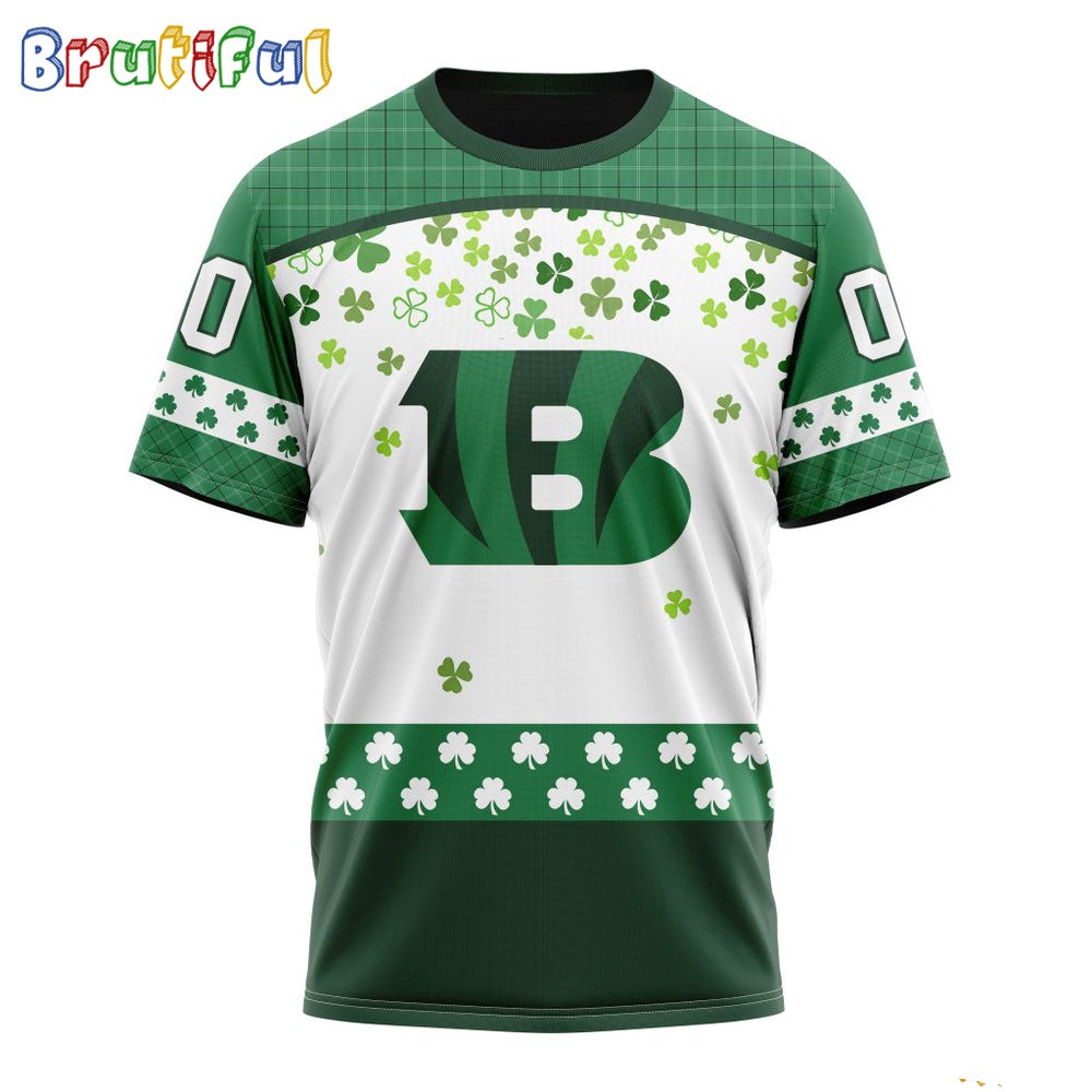 NFL Cincinnati Bengals T-Shirt Special Design T-Shirt St Patrick Day
