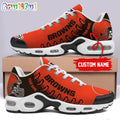 NFL Cleveland Browns Custom Air Max Plus Shoes