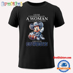 NFL Dallas Cowboys Mickey Mouse Football Player T Shirt