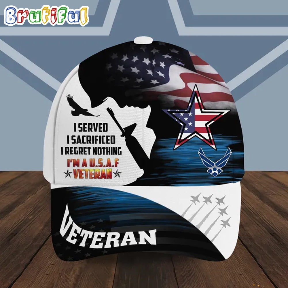 NFL Dallas Cowboys Special American Flag US Air Force Veteran Baseball Cap